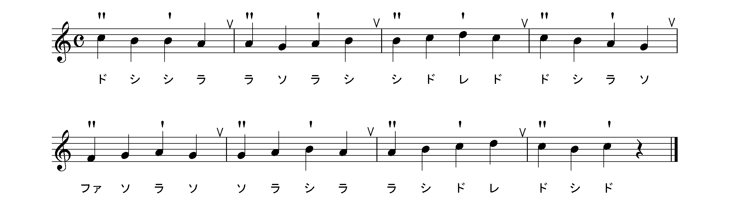 コールユーブンゲン　No.6 c)